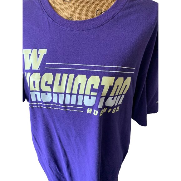 Purple Washington Huskies T-Shirt size 2X - Picture 2 of 3